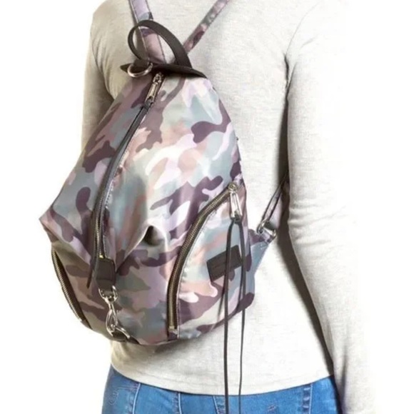 convertible mini julian nylon backpack camo Rebecca Minkoff Julian Nylon Camo Backpack